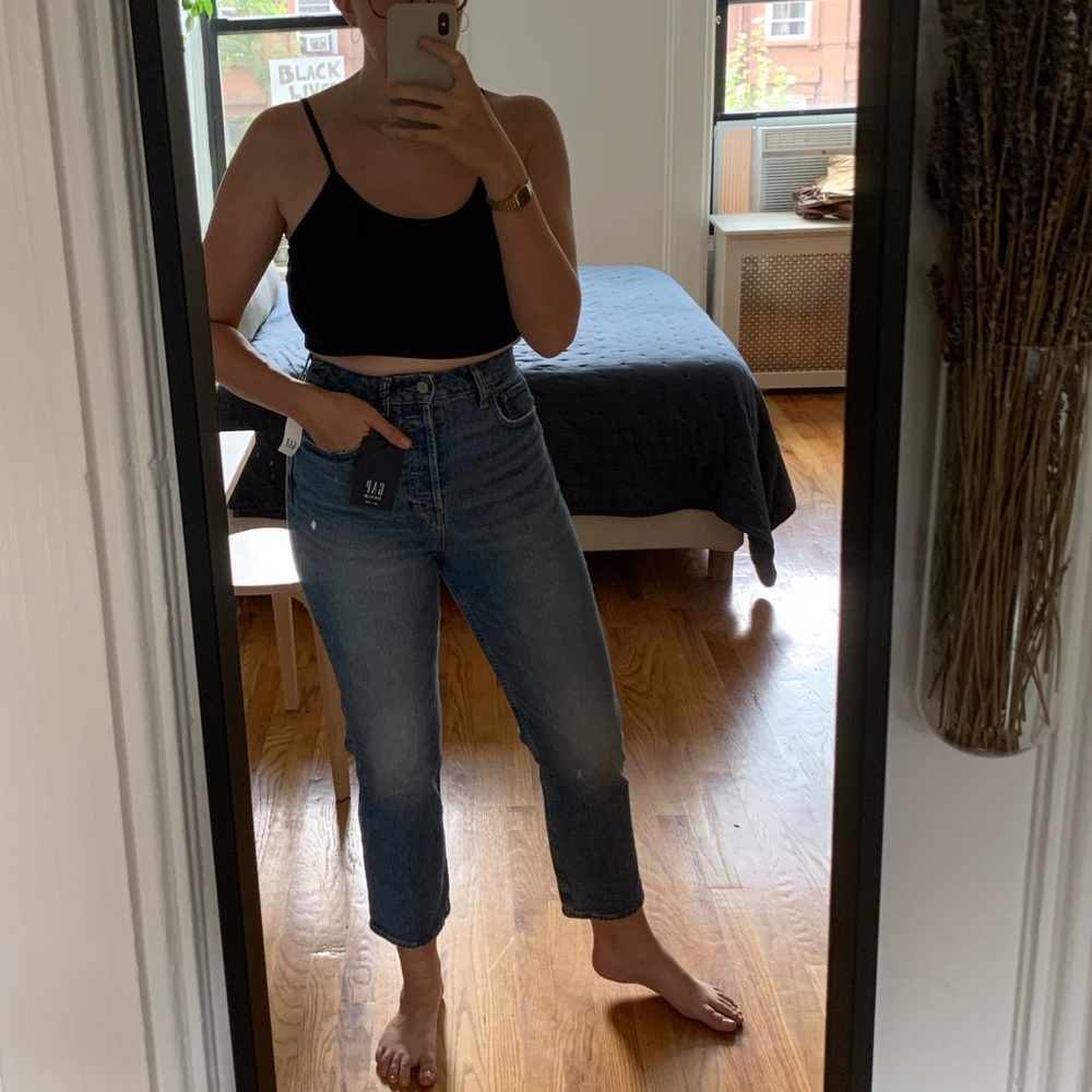 NWT Gap straight cut jeans